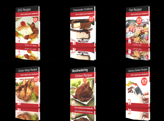 Product picture *NEW!*Collection of Cookbooks - Resell Rights