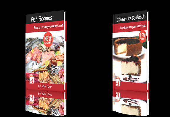 Product picture **NEW!**Two cookbooks-Chicken Recipes+Fish Recipes.