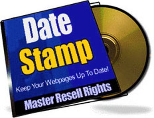 Product picture *NEW* Date Stamp Keep Your Webpages Up To Date MRR